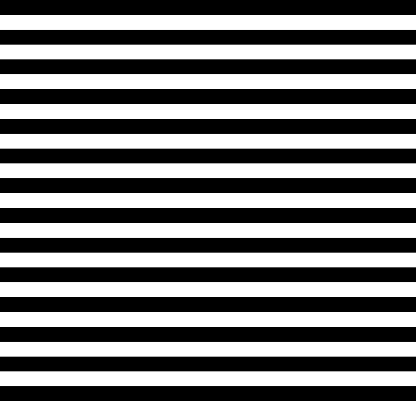 ボーダー柄の背景透過pngイラスト パターン素材 黒色 モノクロ