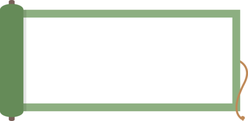 巻物のフレーム枠イラスト イラストストック
