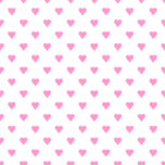 ハート柄の背景透過PNGイラスト・パターン素材（ピンク色）