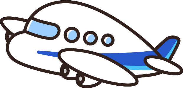 かわいい飛行機のイラスト 青 イラストストック