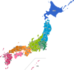 日本地図 イラストストック