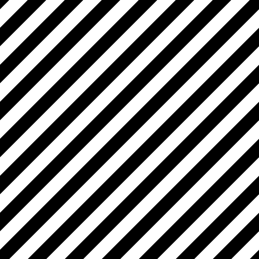 斜線柄（斜めストライプ）の背景透過PNGイラスト・パターン素材（黒色