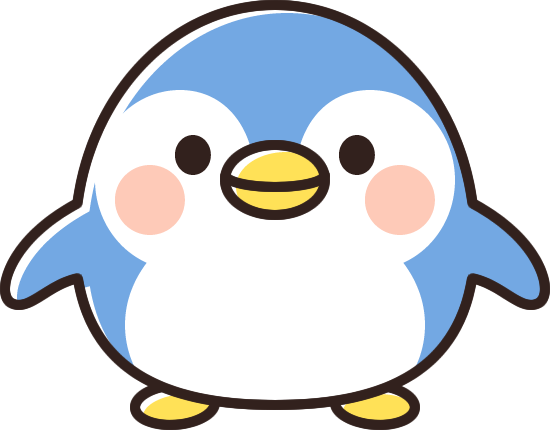 ペンギン イラスト 簡単 かわいい シモネタ