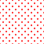 星柄の背景透過PNGイラスト・パターン素材（赤色）