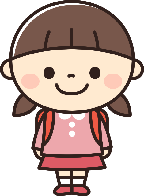 かわいい小学生の女の子のイラスト イラストストック